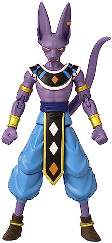 Figura Bandai Dragonball Super Dragon Star Beerus Bandai - Brinquedos - figura, BANDAI, dragonball super, pvc, 17 cm