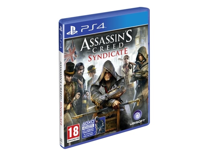 Jogo PS4 Assassin's Creed: Syndicate (M18 - Ação/aventura) Ubisoft - Software de jogos de vídeo - ps4, assassin's creed, Syndicate, ação, aventura
