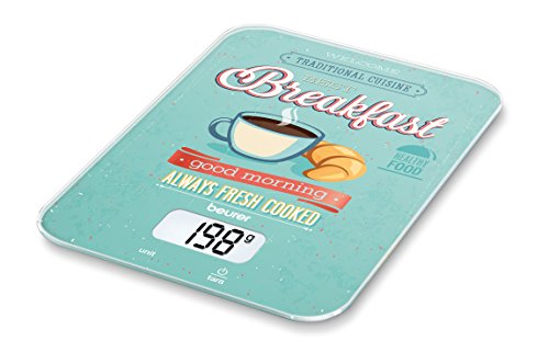 Balança de Cozinha BEURER KS 19 Breakfast Beurer - Balanças de medição - digital, lcd, tarar, externa