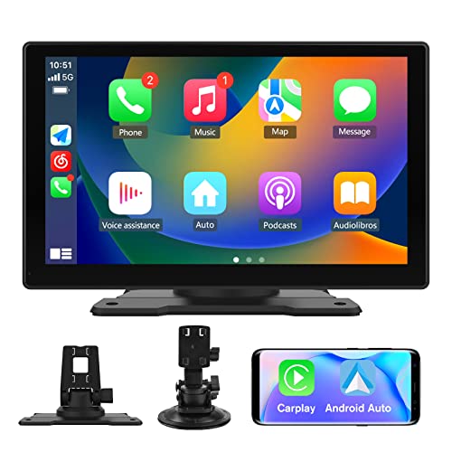 Awesafe 9´´ Android Auto / Apple Carplay / Mirrorlink Preto VT-ES-LY9C-B - Aparelhos de áudio e vídeo para veículos e sistemas de painel - android auto, apple carplay, mirrorlink, preto