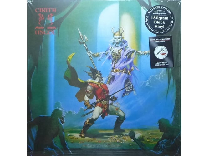 CD Cirith Ungol - King Of The Dead (1 CDs) METAL BLADE - Cds de música - cirith ungol, king of the dead, cd