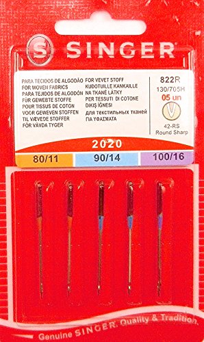 Acessório para máquinas de costura SINGER 21-6 Singer - Agulhas e ganchos - agulhas, tecidos macios, tecido rígido, universal