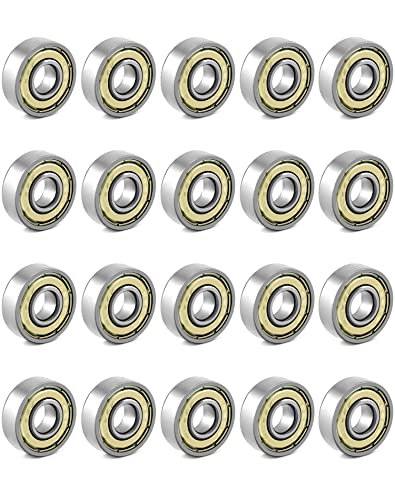 Conjunto de Rodas com Pernas QWORK 20 Unidades QWORK - Pequenas peças de skateboard - rodas, pernas, alta qualidade, alumínio, poliuretano