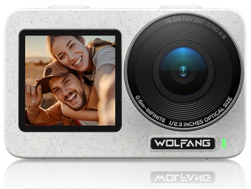 Action Cam WOLFGANG Seeker One (4K - 16 MP - Até 60 min de autonomia) WOLFANG - Câmaras de vídeo - 4k, 16 MP, 60 min autonomia, águas profundas