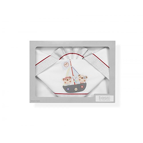 Lençol de Cama MAXICUNA Pirata (135x200cm) Interbaby - Lençóis - pirata, 135x200cm