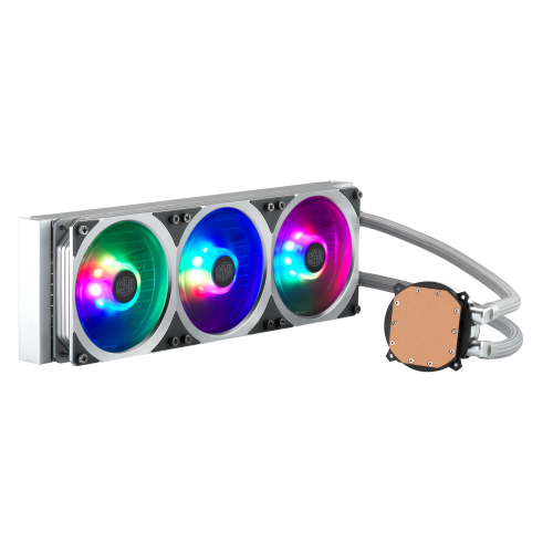 Water Cooler COOLERMASTER MasterLiquid ML360P Cooler Master - Peças de refrigeração de sistema de computador - 360 ml, 8 cm, 1800 rpm, limpeza