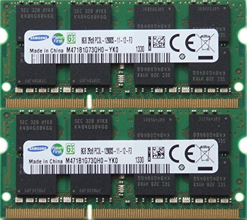 Memória RAM DDR3 SAMSUNG 2x8 GB (1600 MHz) SAMSUNG - Memória ram - 16 gb, ddr3, 1600 mhz, SO-DIMM