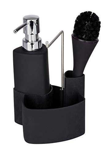 Organizador de Lava Loiça WENKO 18330100 | Preto Wenko - Dosadores de sabão e loção - organizador, lava loiça, preto