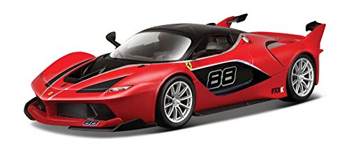 Carro Colecionável BBURAGO Ferrari Signature FXXK Metal Vermelho BBURAGO - Modelos em escala - carro coletor, BBURAGO, ferrari signature fxxk, metal vermelho