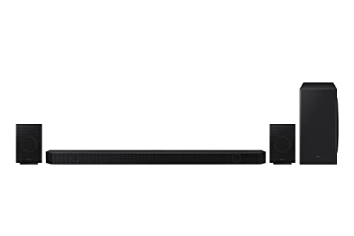 Soundbar SAMSUNG HW-Q930B (9.1.4 - 770 W - Subwoofer Sem Fios) SAMSUNG - Alto-falantes - 9.1 canais, 770 W, subwoofer sem fios, dolby atmos