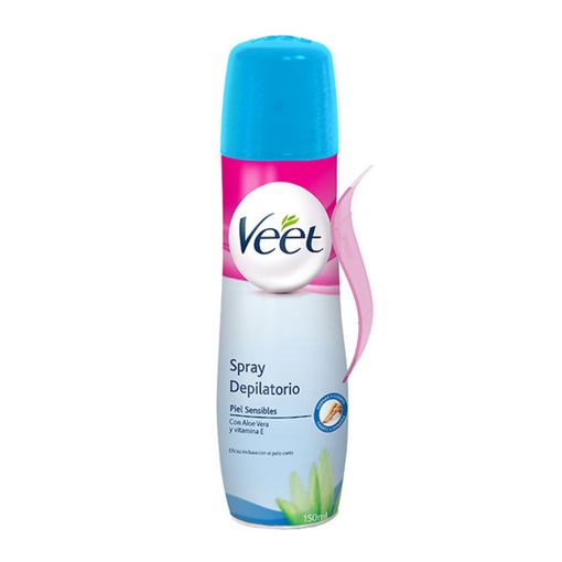 Depilação VEET Bruma Depilatória Sensitive Skin 200 ml Veet - Depilatórios - pele sensível, aloe vera, 200 ml