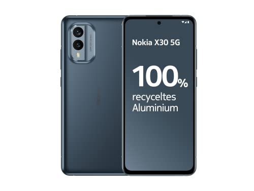 Smartphone NOKIA X30 5G (6.67'' - 6 GB - 128 GB - Azul) Nokia - Telemóveis - smartphone, nokia x30 5g, 6.67 polegadas, 128 GB, azul