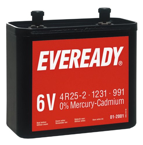 Pilhas Não Recarregáveis ENERGIZER Eveready 1231 Energizer - Baterias - 3V, alcalino, CR25