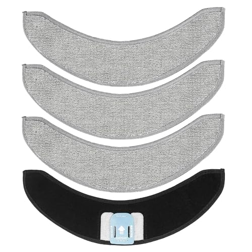 Acessório para Robô Aspirador CHUANCHENG 4 peças Chuancheng - Acessórios de aspirador - microfibra, poliéster, preto, branco