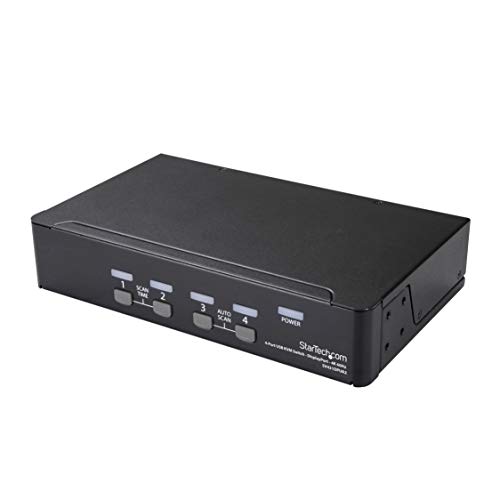 Chaveador KVM startech.com sv431dpua2 preto STARTECH - Redes - kvm, startech.com, sv431dpua2, preto
