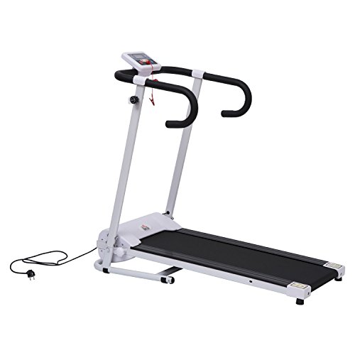 Passadeira de Corrida HOMCOM Dobrável Elétrica 1-10Km/H com Visor LCD HOMCOM - Passadeiras de corrida - dobrável, elétrica, visor lcd, 1-10km/h