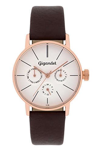 Relógio de Mulher GIGANDET Minimalist G38-004 (Castanho) Gigandet - Relógios - relógio, mulher, castanho
