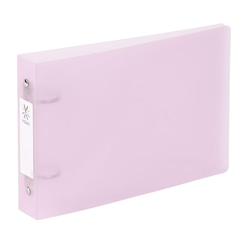 Viquel Bristol 2 Anéis Rosa (Recondicionado Como Novo) Viquel - Pastas Organizadoras - arquivamento, A5, plástico, 30mm