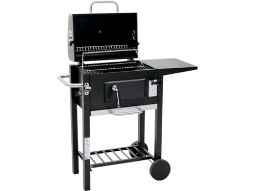 Barbecue a Carvão VICTORINOX (Preto - Aço Inoxidável - 92.5x46x123cm) HABITAT ET JARDIN - Aquecedores de pratos e travessas - aço inoxidável, preto, 92.5x46x123cm
