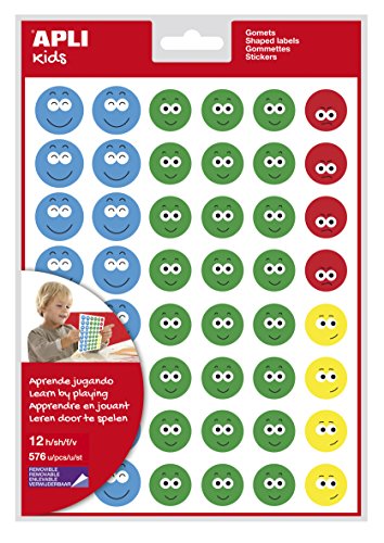 Brinquedo de Trabalhos Manuais CLAIRE HOPE 576 Smiley Faces II APLI - Enfeites e acabamentos - trabalhos manuais, smiley faces