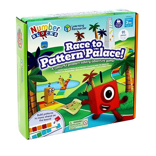 Jogo Educativo LEARNING RESOURCES Numberblocks Palace Chase Learning Resources - Jogos - motricidade fina, contagem, cores, padrões