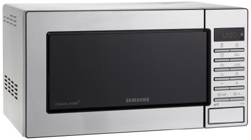 Micro-ondas SAMSUNG GE87M-X (23 L - Com Grill - Inox) SAMSUNG - Eletrodomésticos de cozinha - 2,3 L, grill, 800 w, descongelação automática