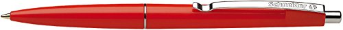Esferográfica SCHNEIDER 130-10 (Vermelho) Schneider - Canetas - clip de metal, recarregamento fácil, tinta vermelha, ponta redonda