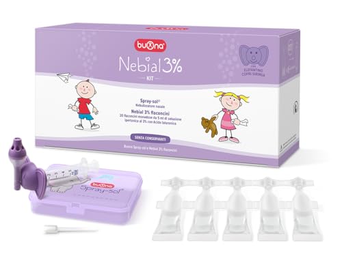 Kit de Limpeza Facial e Corpo Buona Nebianax 3% (100 ml) Buona - Antissépticos e produtos de limpeza - limpeza facial, corpo, buona nebiana, 3+, 100 ml