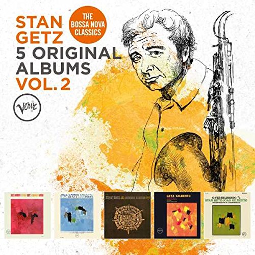 CD Stan Getz - 5 Original Albums: Stan Getz - Volume 2 (1 CDs) VERVE - Música e gravações de som - cd, stan getz, 5 álbuns originais, volume 2