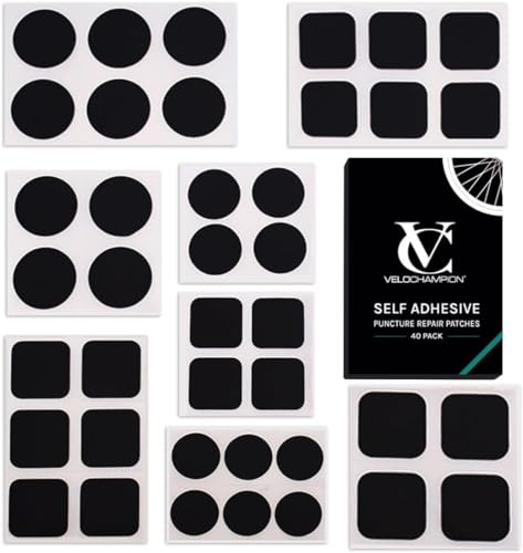 Kit de Reparação de Pregos VÉLOCHAMPION (Preto) Maxgear Limited - Acessórios para bicicletas - reparação, pregos, velochampion, preto
