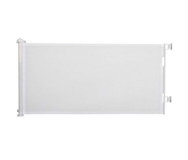 Barreira de Segurança PawHut | 165 x 10.7 x 85 cm - Branco PawHut - Portões para bebês e animais de estimação - alumínio, 2 kg, 165 x 10.7 x 85 cm, branco