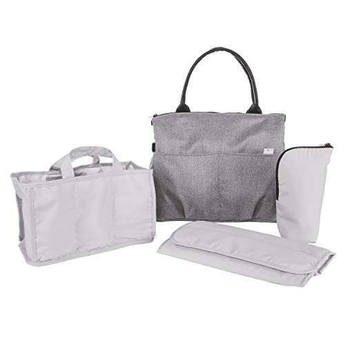 Bolsa organizadora chicco cool cinzento (Recondicionado Como Novo) Chicco - Sacolas de fraldas - compartimento amovível, alça ajustável, porta-botija termo, almofadas de esterilização