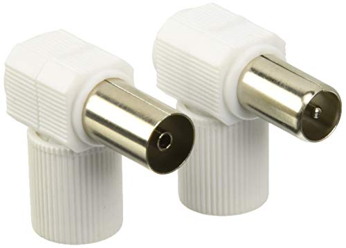 Conector para Antena COAXIAL METALICO ELECTRO DH ElectroDH - Acessórios de antena - antena coaxial, metálico, electro dh, acodado, blindado