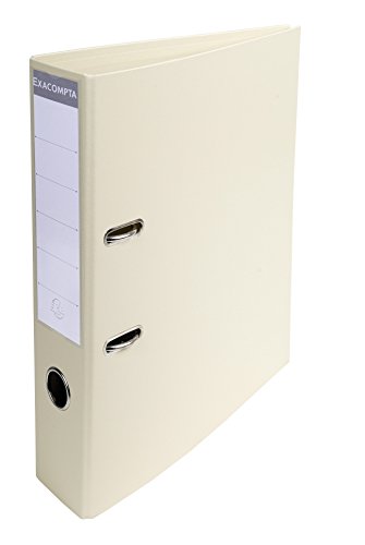 Dossier EXACOMPTA Prem'Touch Castanho (A4 - Capacidade: 350 folhas) ExaClair Limited - Pastas Organizadoras - 350 folhas, fecho de correr, gavetas, separadores