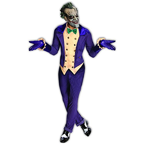 Fato Unisexo RUBIE'S Máscara De Palhaço Do Batman Arkham City Rubie's - Fantasias - unisex, símbolo, calças, luva, máscara