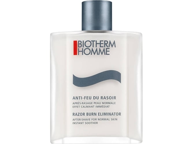 After Shave HOMME Razor Burn Eliminator (100ml) Biotherm - Banho e corpo - depilador, corporal, liquid, 100ml