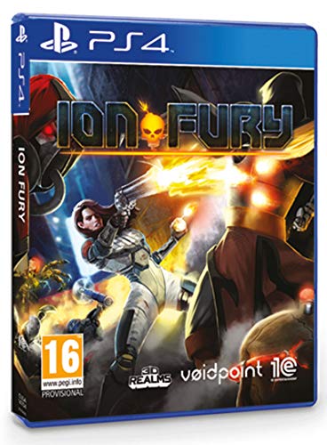 Capa para Controlo de Consola ION FURY Fury (PS4) Meridiem Games - Software de jogos de vídeo - ps4, metal, poliuretano, com fios