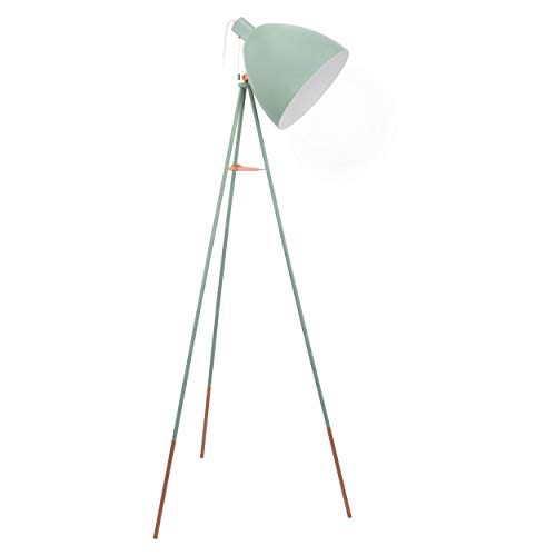 Candeeiro de Pé EGLO Dundee 49342 | Verde EGLO - Luminárias - candeeiro, pé, verde