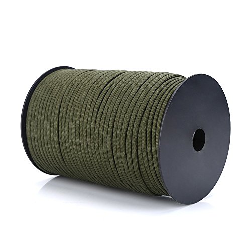 Fita de Corda Multifuncional 550 Army 100 M VGEBY - Cabos e cordas de hardware - multifuncional, 550 m, polipropileno, preto