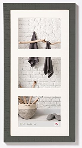 Cadre Photo HOME 3 x 13 x 18 cm gris WALTHER DESIGN Walther - Porta-retratos - 13 x 18 cm, metal, plástico, cinzento