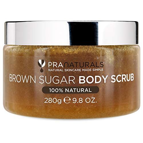 Exfoliante PraNaturals Azúcar Moreno 280 Gr PraNaturals - Gel de banho - exfoliante, 280 g, azúcar moreno