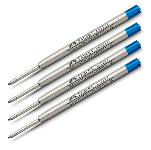 Recarga de Canetas FABER-CASTELL 148741 Azul Faber-Castell - Tinta e recargas de caneta - recarga, canetas, azul, escolar, profissional