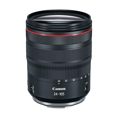 Objetiva CANON RF 24-105mm F4 L IS USM (Encaixe: Canon RF - Abertura: f/22 - f/4) Canon - Lentes de câmera - 24-105mm, f/22-f/4, telephoto, estabilizador de imagens