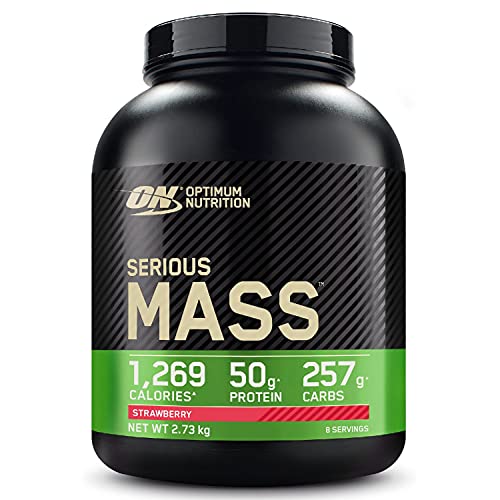 Optimum Nutrition Serious Mass Gainer Fruit Punch 2.73Kg OPTIMUM NUTRITION - Bebidas e shakes de nutrição - mass gainer, fruit punch, 2.73kg