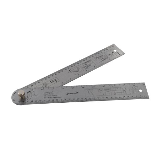 Medidor de Ángulo SILVERLINE 783421 (600 mm) Silverline - Ferramentas de medição e sensores - aço inoxidável, 600 mm, azul