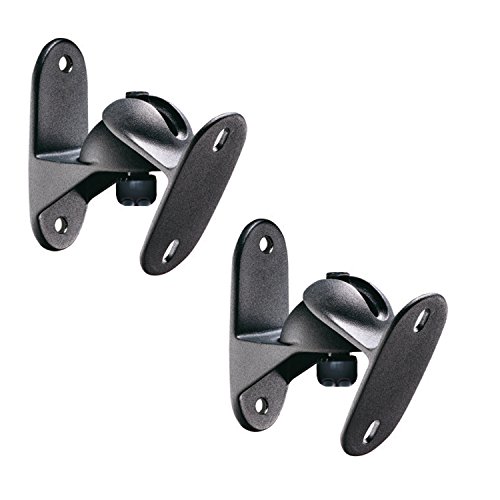 Suporte para Colunas TECHNICS SPS-50 (Preto) Meliconi - Suportes e suportes de montagem de colunas - preto, montagem de parede
