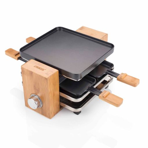 Barbecue de Mesa PRINCESS RACLETTE (700 W) Princess - Torradeiras e grelhadores - raclette, 700 W, termostato regulável, 230 x 209 mm