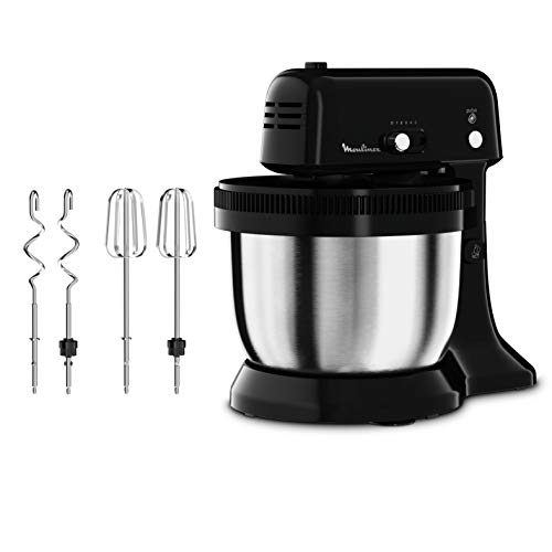 Batedeira MOULINEX QA110810 (Preto - 300 W) Moulinex - Batedeiras e liquidificadores - preto, 300 W, 4 L