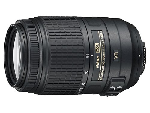 Objetiva NIKON AF-S DX 55-300mm f/4.5-5.6G ED VR (Encaixe: Nikon FX - Abertura: f/4.5-5.6) Nikon - Lentes de câmera - nikon, dx, vr, fx