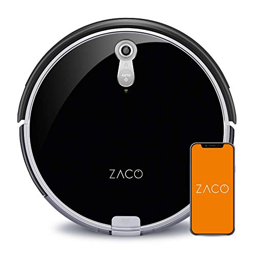 Aspirador Robô ZACO Robot A8S Preto, Cinzento ZACO - Aspiradores - robot, secos e úmidos, 0,3L, bateria, 160min